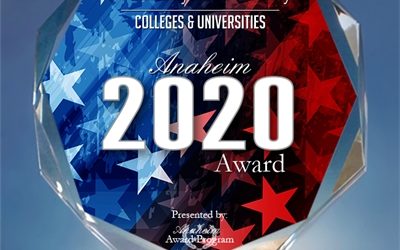 2020 Anaheim Award