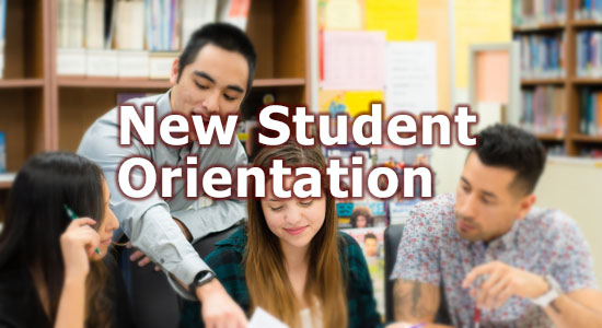 New Student Orientation for Spring Quarter 2021